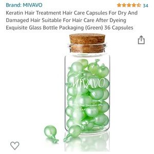 Keratin Hair Treatment Hair Care Capsules for Dry & Damaged Hair Still Sealed!